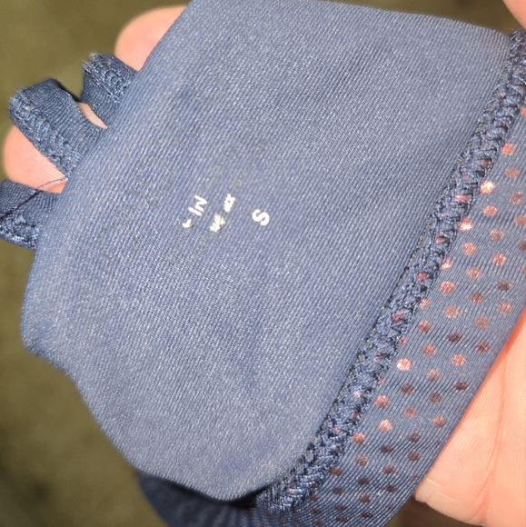 Beyond Yoga Spot On Dotted Leggings And Bra Set XS/Sm Athletic Yoga Blue Purple - Picture 6 of 7